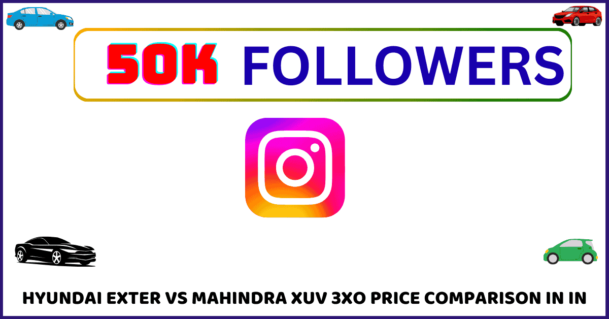 Hyundai Exter vs Mahindra XUV 3XO price comparison in India